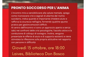 Pronto soccorso per l'anima