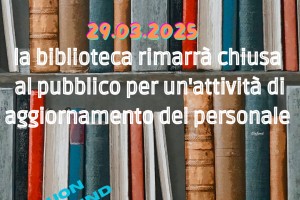 chiusura biblioteca