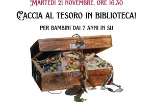 Caccia al tesoro in biblioteca!