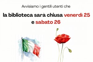 chiusura biblioteca 
