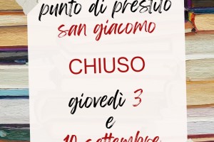 Punto di prestio San Giacomo - chiuso