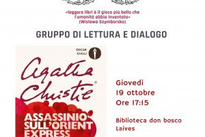 Gruppo di lettura - Assassinio sull&#39;Orient Express