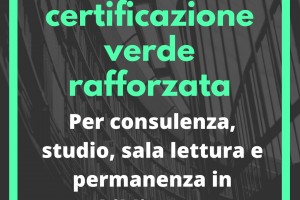 Prestito senza certificazione verde rafforzata