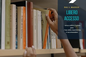 Lunedì  2 maggio 2022
:::: Accesso alle biblioteche: nuove disposizioni