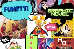 Storie per immagini: fumetti, graphic novel e manga