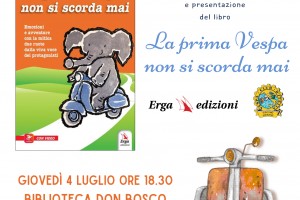 La prima Vespa non si scorda mai. Incontro con l&#39;autrice Paola Scarsi.
