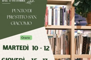 Orario invernale punto di prestito san giacomo 