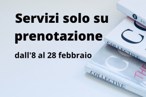 Domenica 14 marzo 2021
Servizi solo su prenotazione