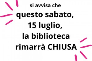 Chiusura straordinaria