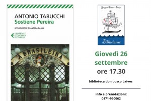 Gruppo di lettura - Sostiene Pereira